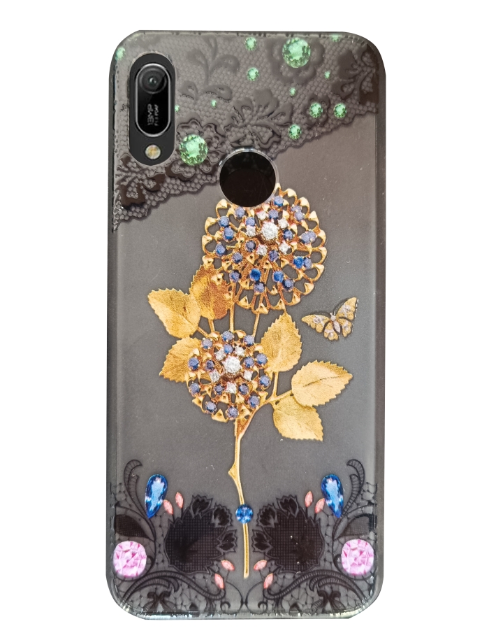 Huawei Y6 2019 Desenli Motifli Kılıf