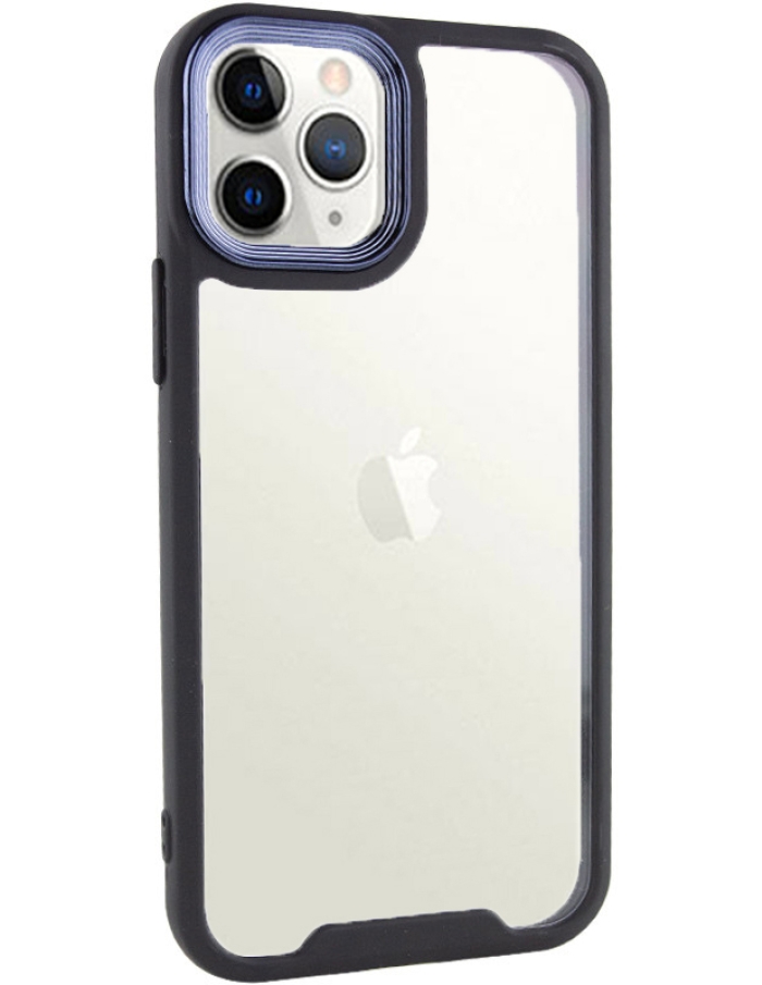 iPhone 11 Pro Max Krom Lens ve Tuş Korumalı Çerçeveli Kılıf