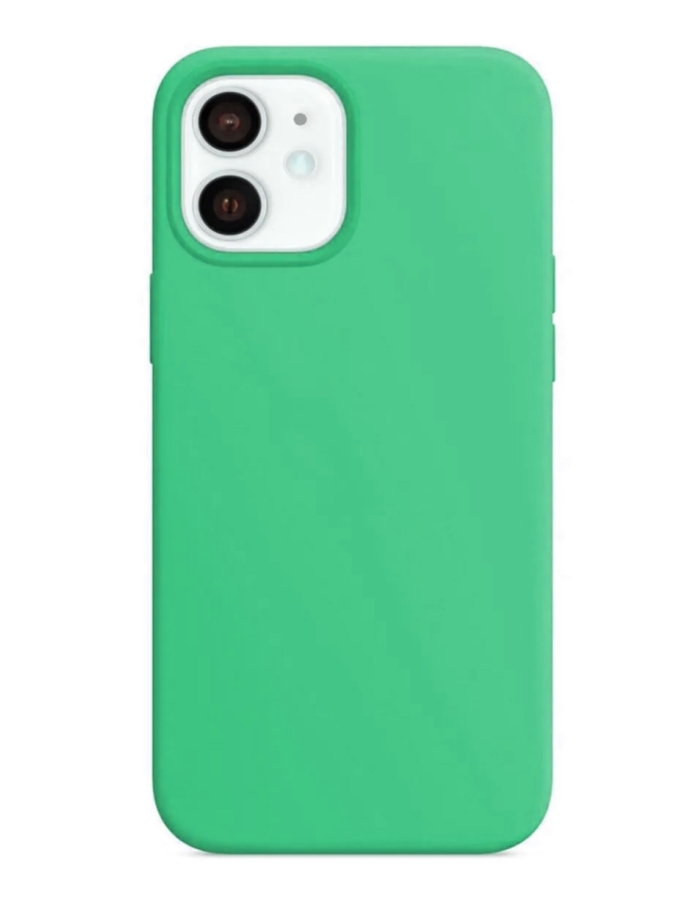 iPhone 12 Silikon Kılıf Yeşil