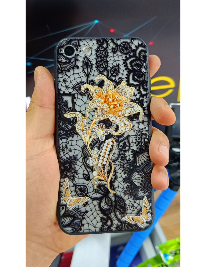 iPhone 7/iPhone 8 Uyumlu Renkli Baskılı Kılıf Motifli