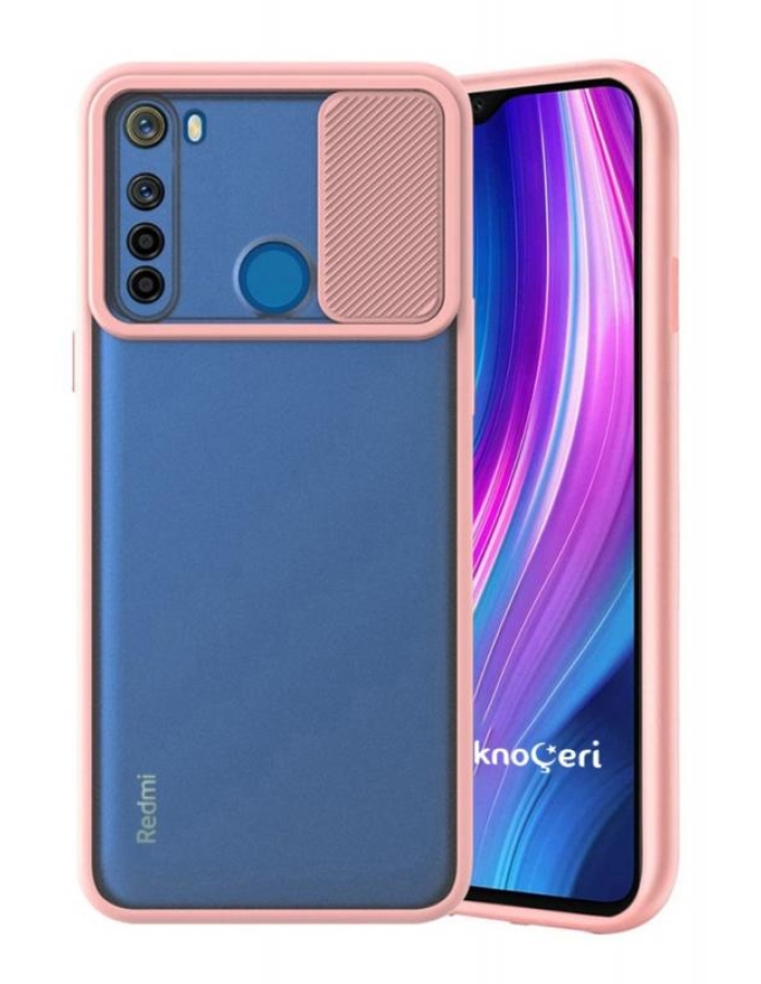 Redmi Note 8 Kamera Sürgülü telefon kılıfı