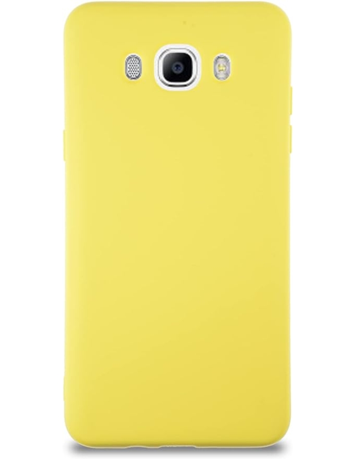 Samsung Galaxy J7 2016 Silikon Kılıf Sarı