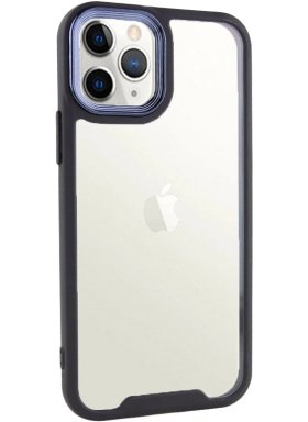 iPhone 11 Pro Max Krom Lens ve Tuş Korumalı Çerçeveli Kılıf