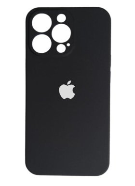 iPhone 13 Pro Logolu Siyah Lansman Kılıf