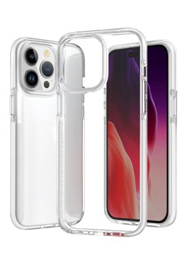 iPhone 15 Pro Max Saydam Şeffaf Kılıf Yüksek Kalite