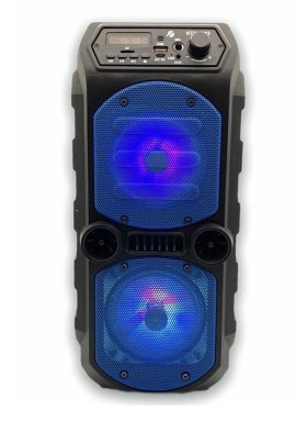 KTS-1083 LED Işıklı Kablosuz Taşınabilir Bluetooth Hoparlör 4x2