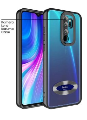 Xiaomi Redmi Note 8 Pro Lens Korumalı Kılıf Lazer