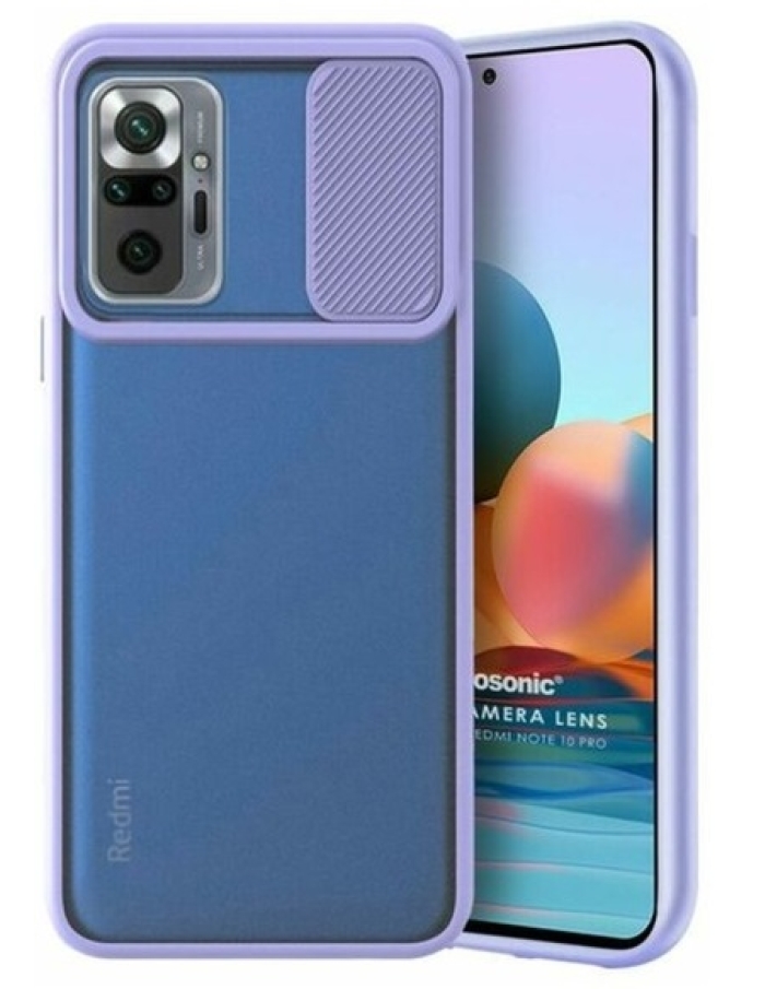 Xiaomi Note 10 Pro Kamera Sürgülü Kılıf