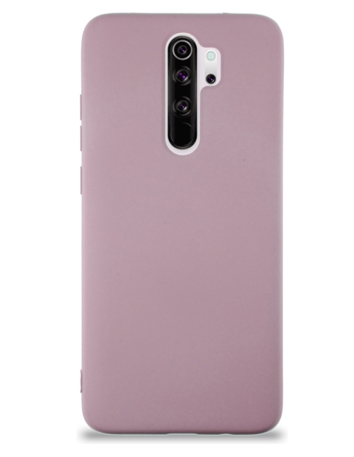 Xiaomi Redmi 9 Lansman Silikon Kılıf Pembe2