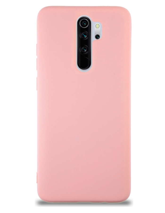 Xiaomi Redmi 9 Lansman Silikon Kılıf Pembe