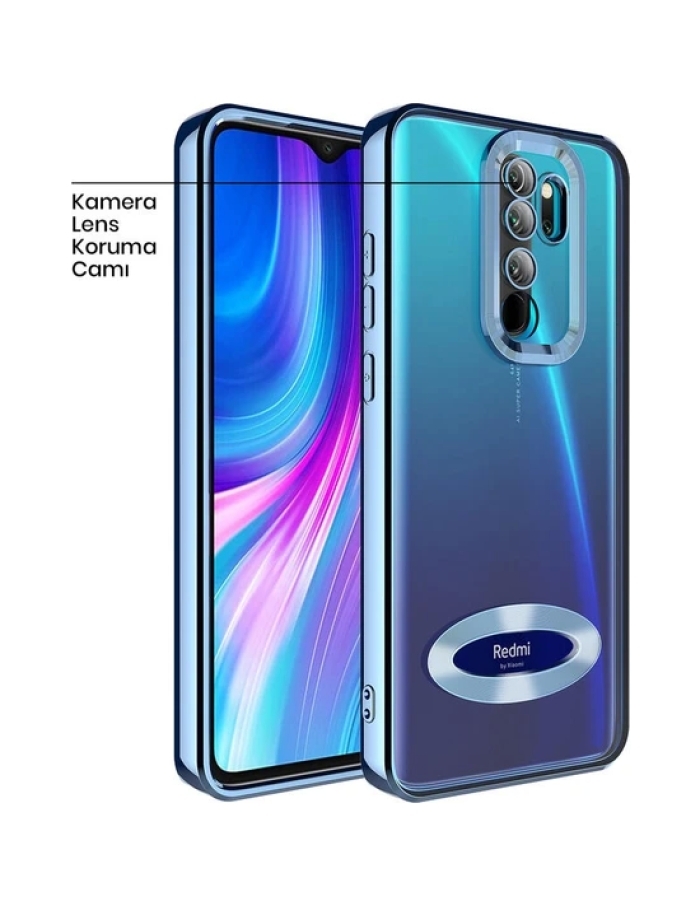 Xiaomi Redmi 9 Lens Korumalı Kılıf Lazer