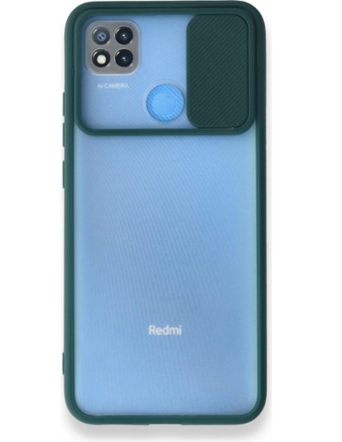 Xiaomi Redmi 9C Kamera Sürgülü Kılıf