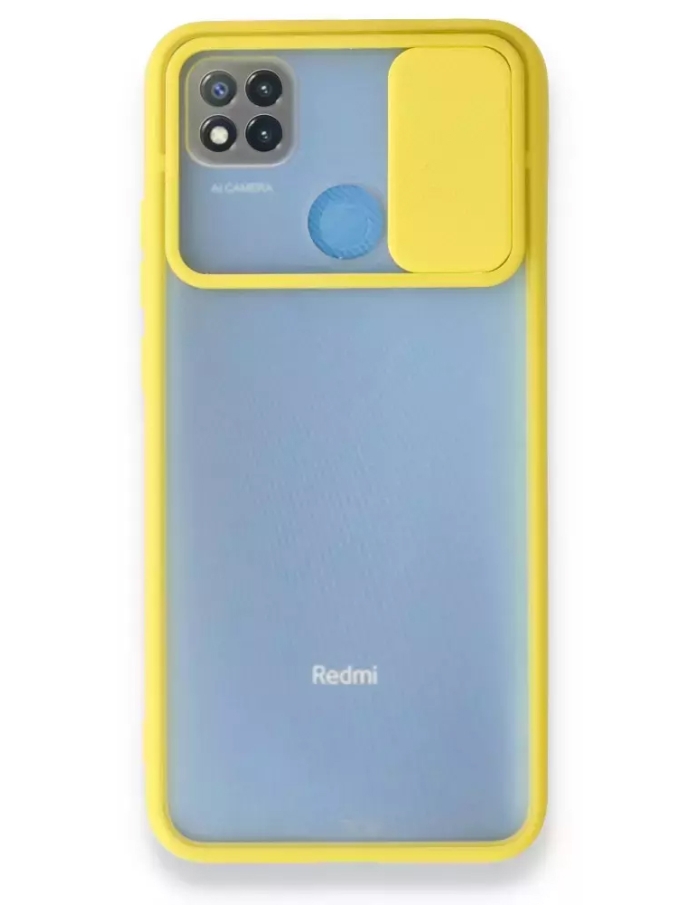 Xiaomi Redmi 9C Kamera Sürgülü Kılıf