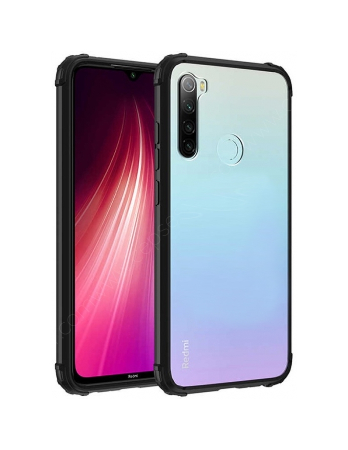 Xiaomi Redmi Note 8 Kılıf Köşe Korumalı Kılıf Siyah