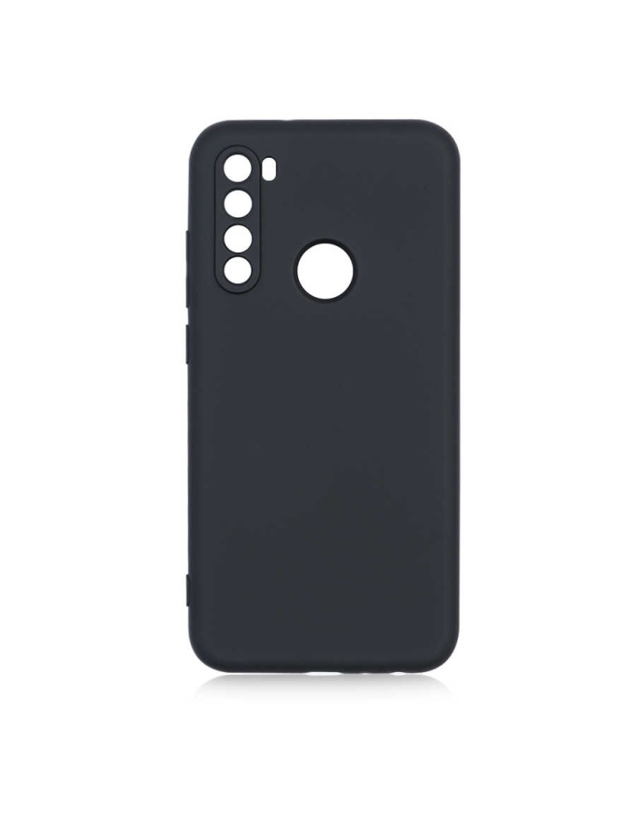 Xiaomi Redmi Note 8 Lansman içi kadife silikon kılıf Siyah