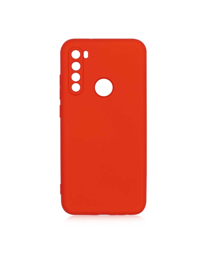 Xiaomi Redmi Note 8 Lansman içi kadife silikon kılıf Kırmızı