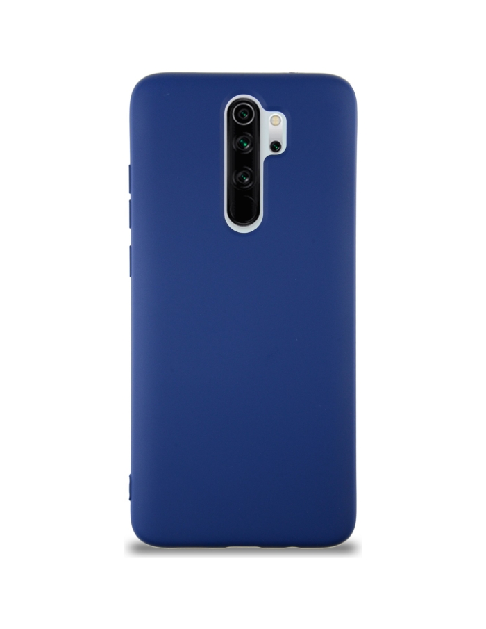 Xiaomi Redmi Note 8 Pro Lansman Silikon Renkli Kılıf Lacivert