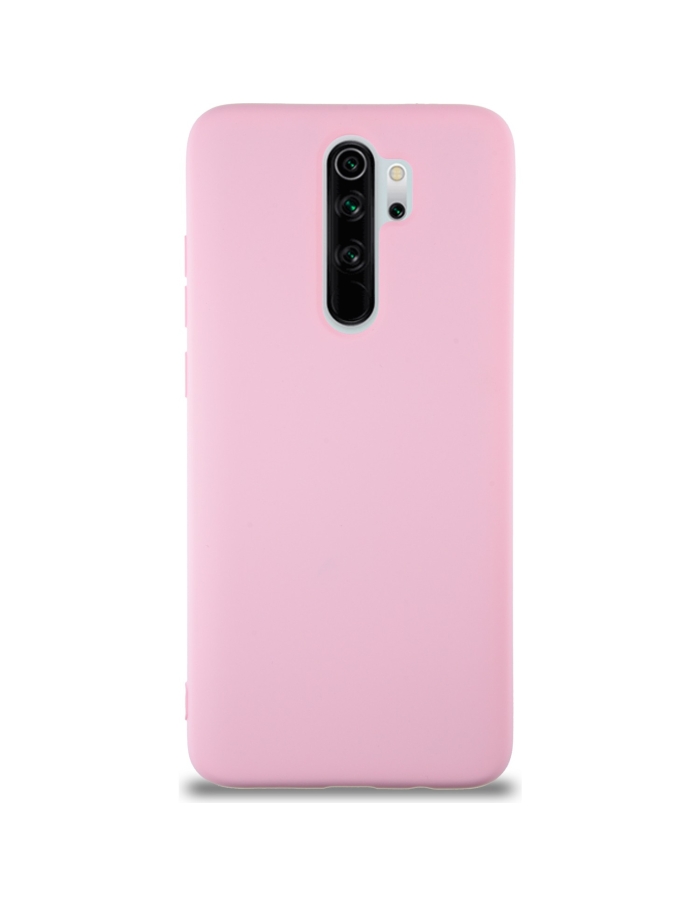 Xiaomi Redmi Note 8 Pro Lansman Silikon Renkli Kılıf Pembe