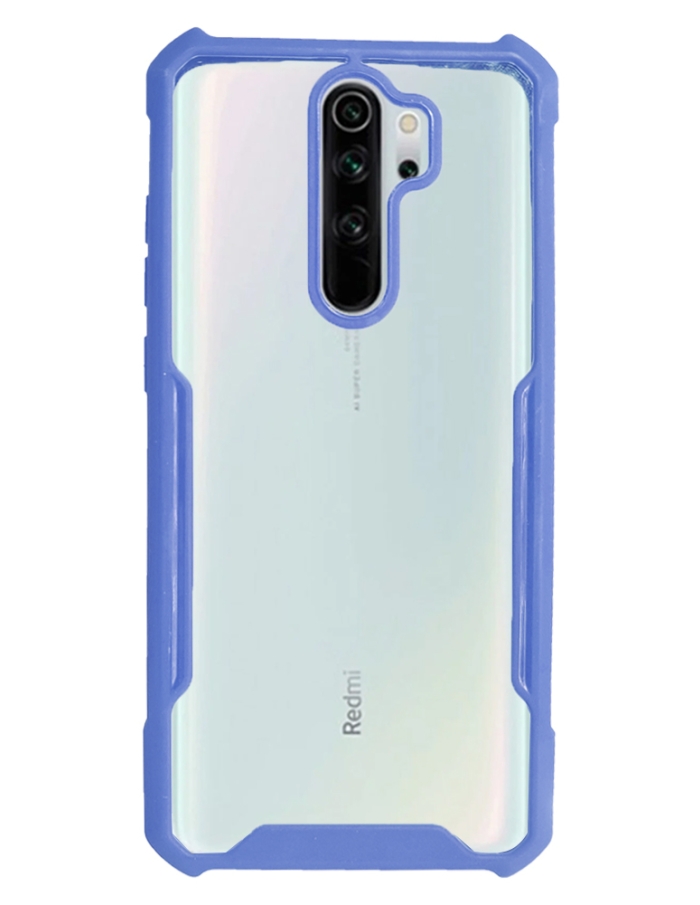 Xiaomi Redmi Note 8 Pro Şeffaf Cam görünümlü kılıf