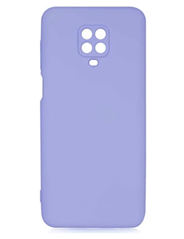 Xiaomi Redmi Note 9 Renkli Silikon Kılıf Lila